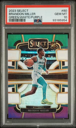 Amazon.com: Brandon Miller 2023 Select Green White Purple Prizm